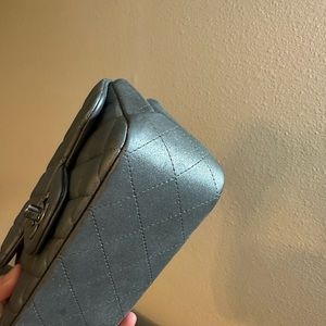 Chanel mini square silver